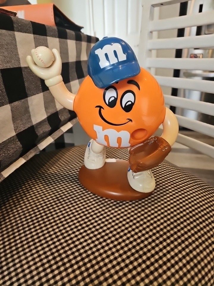 M&M  Baseball Bubblegum Dispenser 