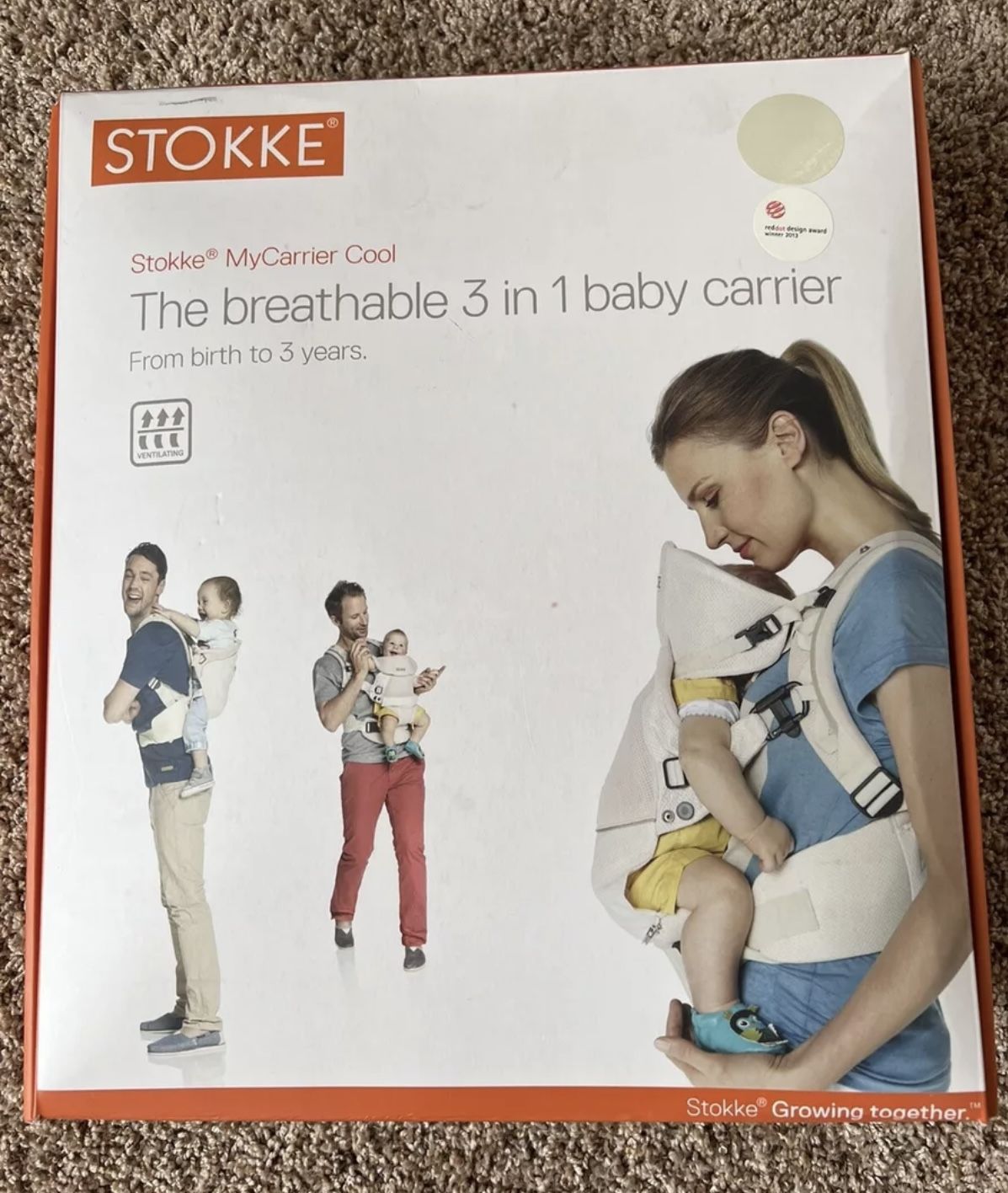 Stokke mycarrier cool 3 in 1 Cream