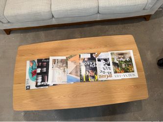 Article Brezza Rectangular Coffee Table – Light Oak (Discontinued)