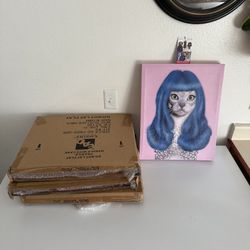  Katy Perry pets rock canvas wall art size  20x16