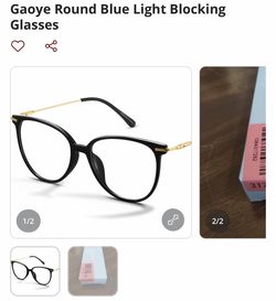 Gaoye Round Blue Light Blocking Glasses
