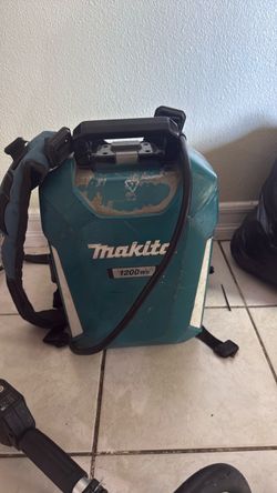 Makita backpack & Wiro 1200 WH