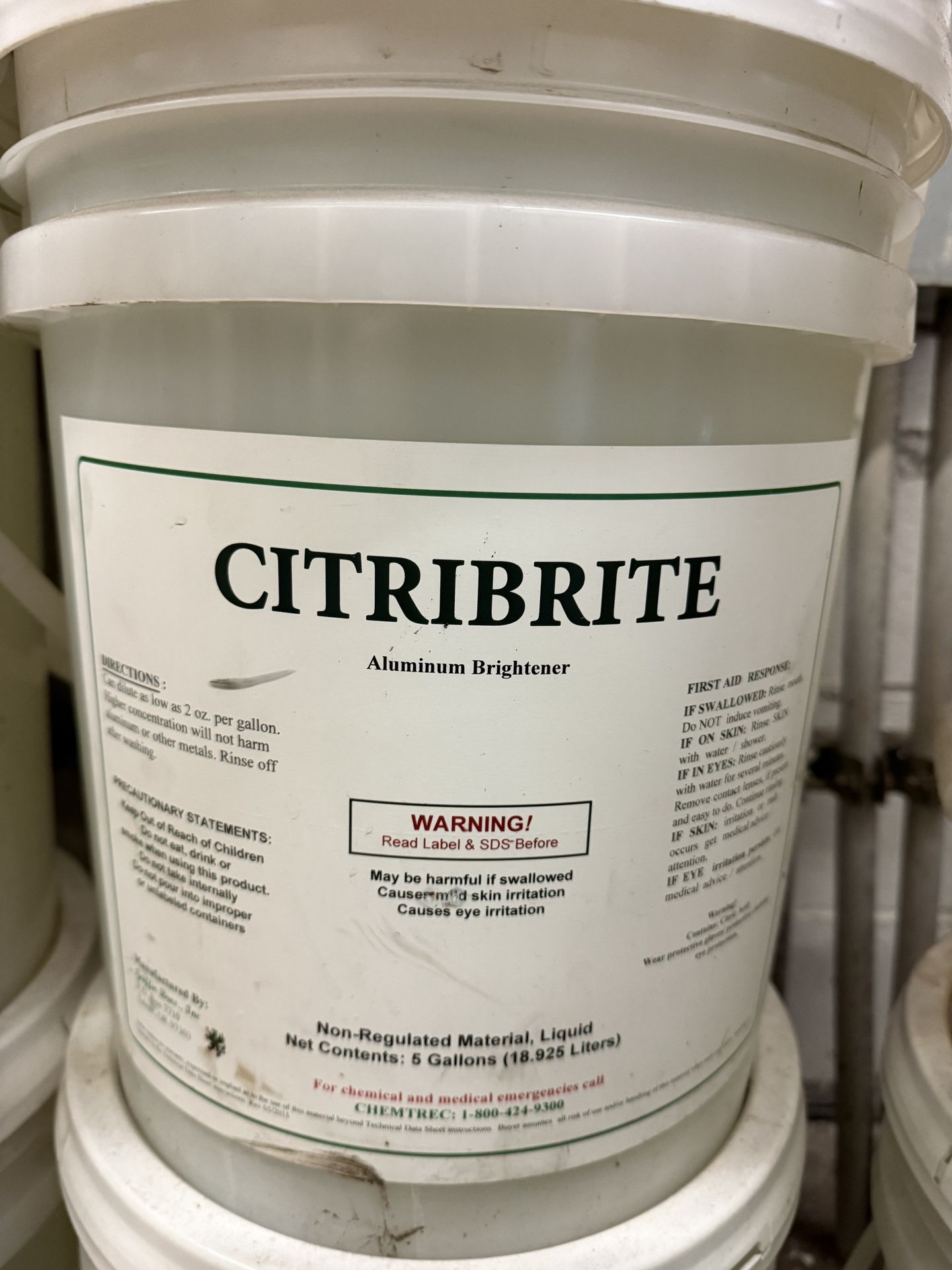 CitriBrite Aluminum Brightener
