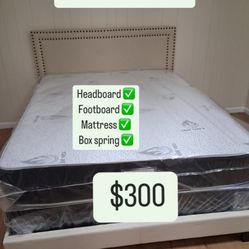 Bundle Deal. $300 All Included QUEEN SIZE 