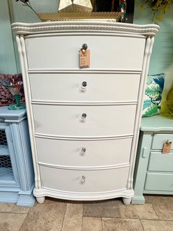 CUTE WHITEWASH CHEST AT PICKY PINCHERS 4830 49th STREET N ST PETE OPEN 12-6 pm FREE DELIVERY