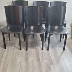 Calligaris Chairs Postmodern Set Of 6
