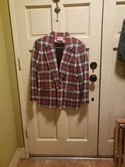 Vintage Pendleton Blazer Ugly Sweater Christmas