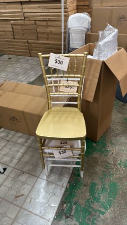 Tiffany Chiavari chairs display on sale price is each adult