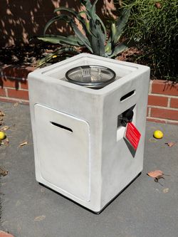 Propane Outdoor Heater With Rocks