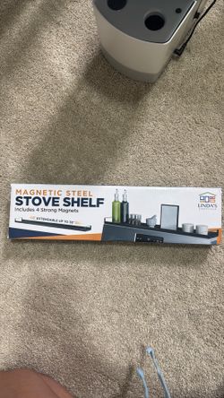 Stove shelf never used