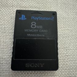 Sony Ps 2 8mb Memory 