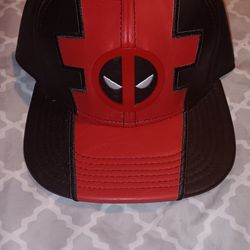 Marvel Deadpool Leather Hat