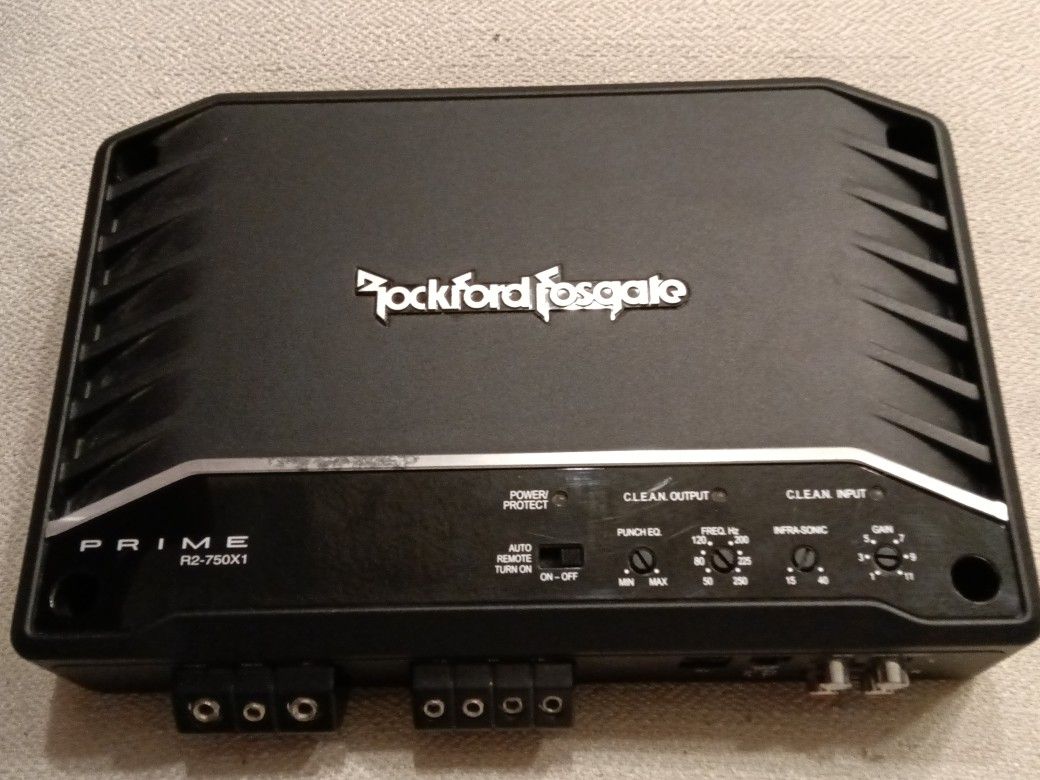 Rockford Fosgate R2 750.1 Amplifier