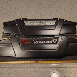 G.SKILL Ripjaws V Series DDR4 RAM (XMP) 16GB (2x8GB) 3600MT/s CL16-19-19-39 1.35V