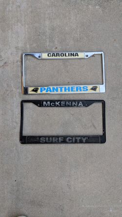 License plate frames