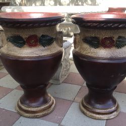 New Flower Pots Made Out Of Clay Size 28in X 18in