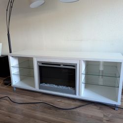 Fireplace TV Stand
