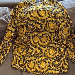 Versace Silk Men Shirt
