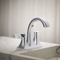 Kohler 4” Centerset Bathroom Faucet In Chrome