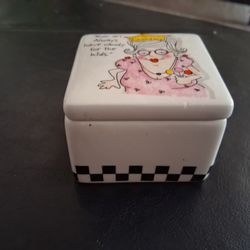 porcelain box