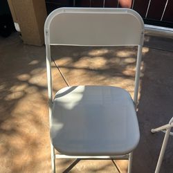 White Folding Chairs