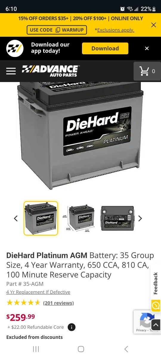 DieHard Battery