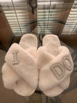 Bride Slippers - Size 8