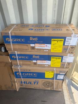 Multi R32 Smart Home 2-Zone 18,000 BTU 1.5-Ton 21 SEER2 Ductless Mini Split Heat Pump with 25 ft. Lines new