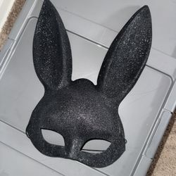 Halloween Sparkle Bunny Mask