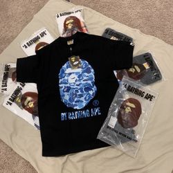 Blue bape tee