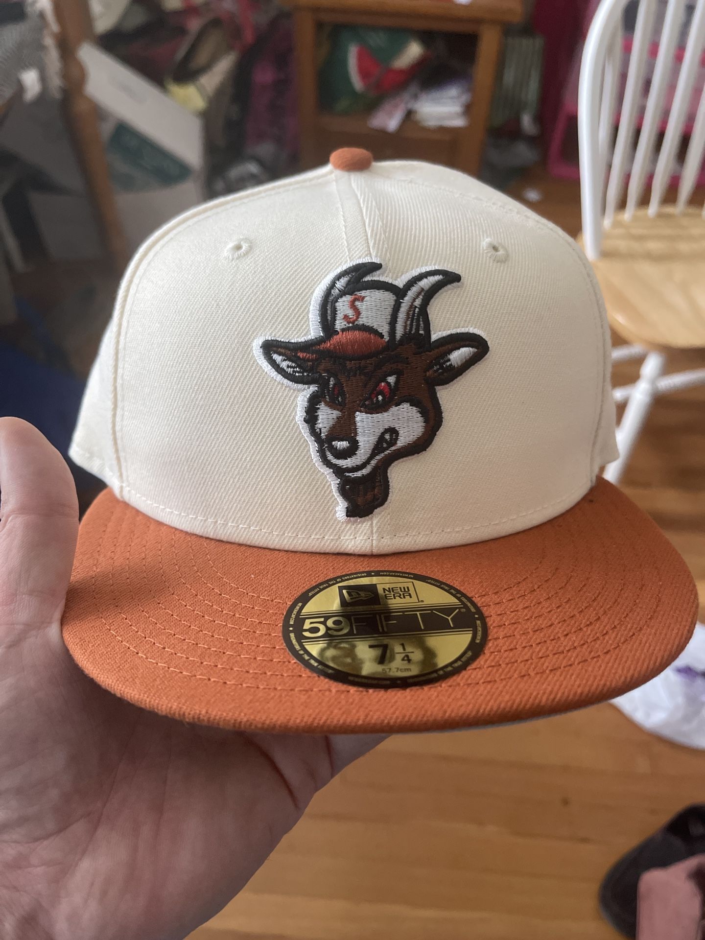 Supreme New Era Goat Fitted Hat 7 1/4