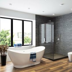 Appollo Kalisto Seamless Freestanding Bathtub with Center Drain $550