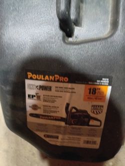 Poulan pro 18 in chsinsaw