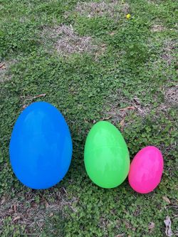 Big Easter Eggs. Decoration. 