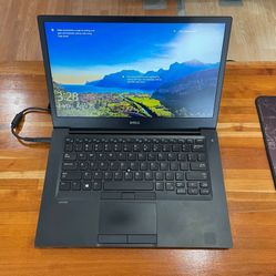 DELL LATITUDE 7480 Core i7-7600u 8GB 128GB -Windows 10 -Bad Camera