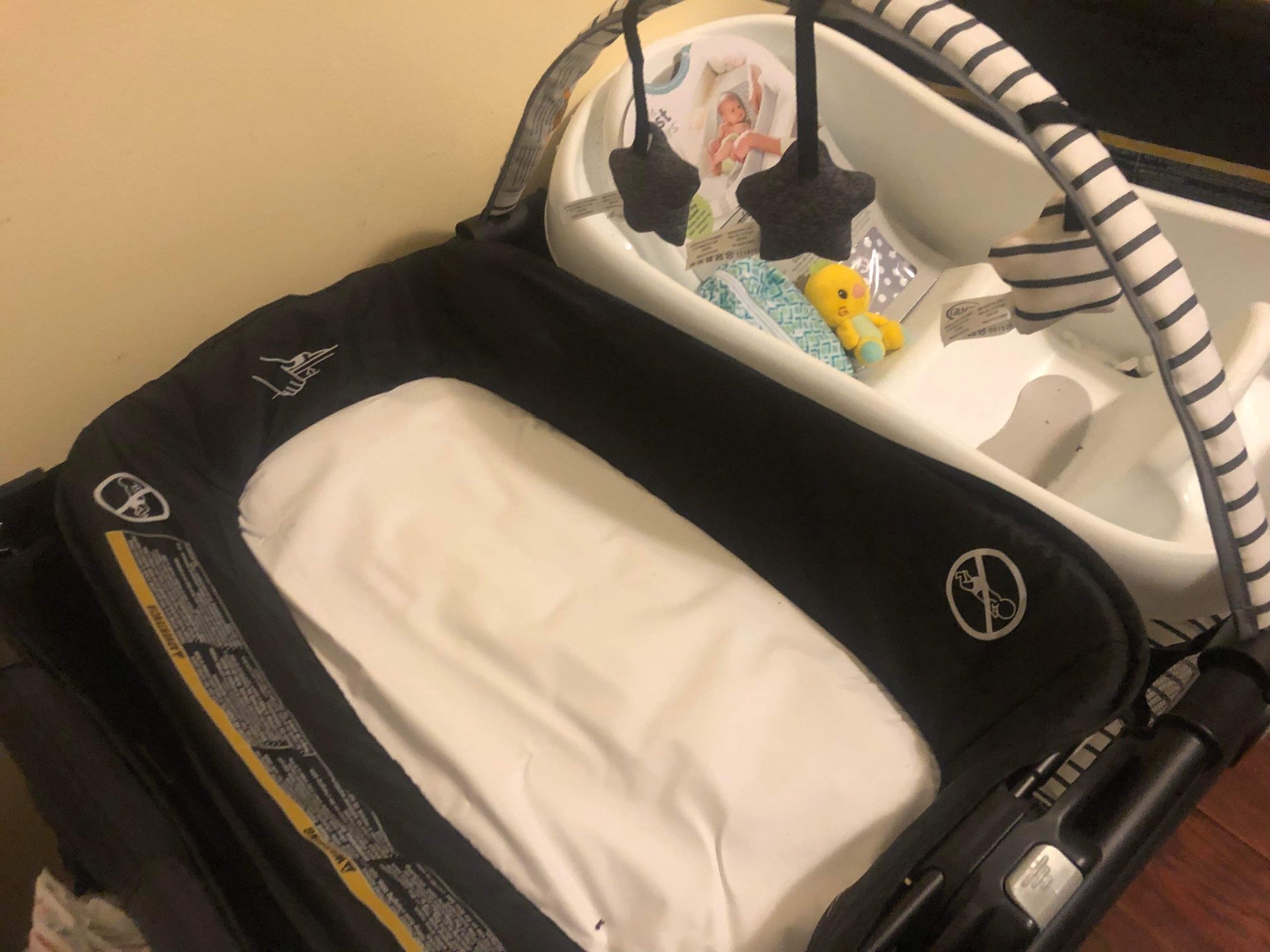 Baby Play Pen And Changing Table