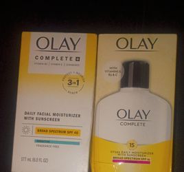 Ole facial moisturizer.