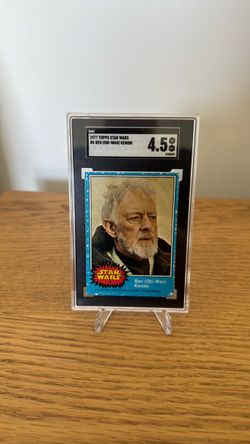 1977 Topps Star Wars #6 Ben Obi-Wan Kenobi SGC 4.5