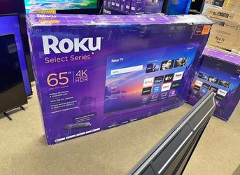 65 inch Roku smart tv