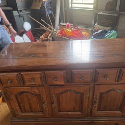 China Cabinet Two Pieces