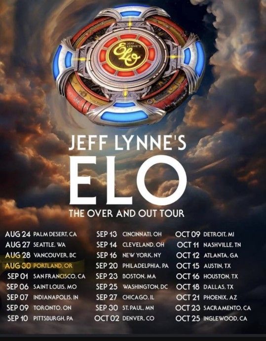 ELO Tickets $45ea