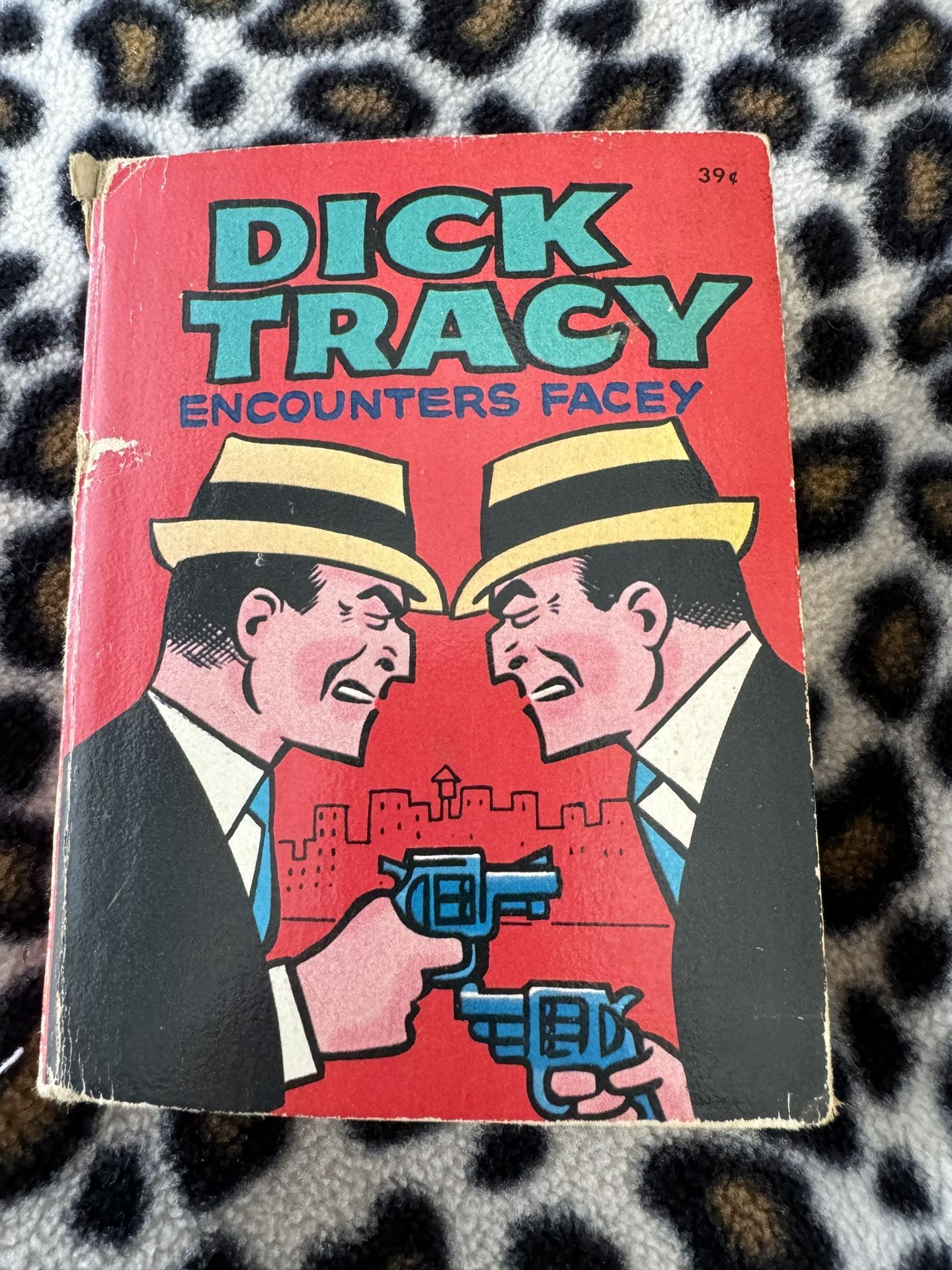 1967 Vintage Dick Tracy Small Hardback Book