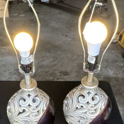 Pair of Vintage Table Lamps