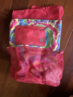 Lands End beach / sleep over , camp bag with many pockets