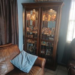 Curio Cabinet,tempered Glass