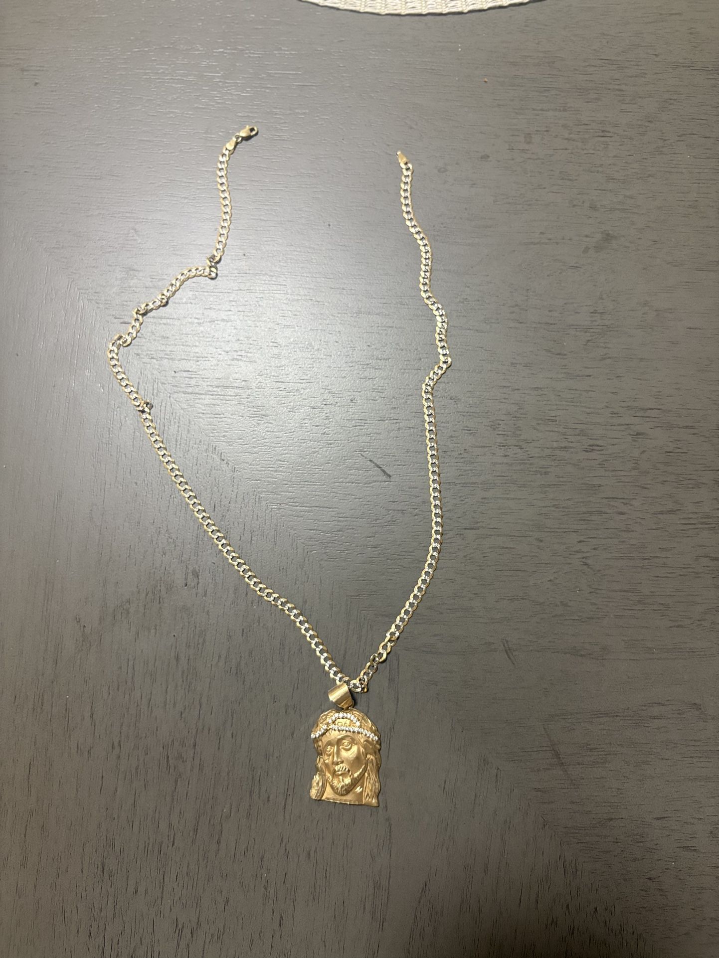 14k Gold Chain And Pendant