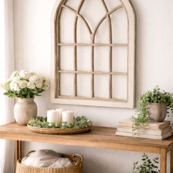 Arched Window Frame Wall Décor – Farmhouse / Vintage Style