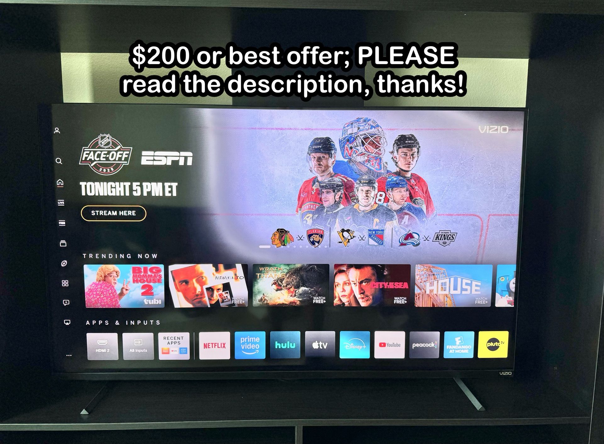 Vizio 55 Inch Class M7 Series 4K QLED HDR Smart TV