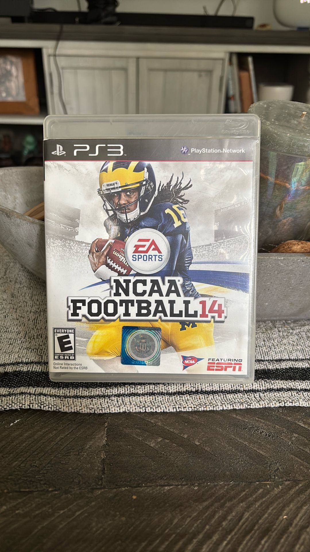 NCAA 14 PS3 Game Case And Disc