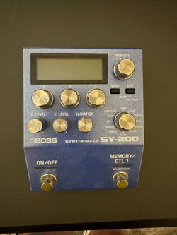 Boss SY-200 Synth Guitar Pedal